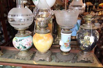 KEROSENE TABLE LAMPS