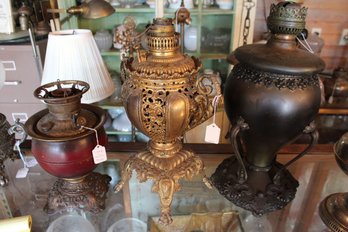 LOT OF KEROSENE LAMPS