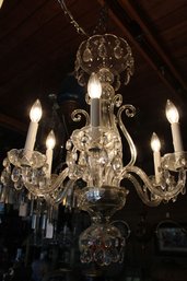 GLASS CHANDELIER