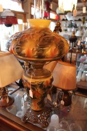 ART GLASS TABLE LAMP