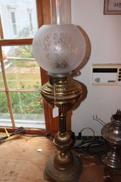 BRASS PANEL LAMP