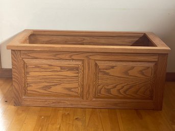 Solid Wood Chest. Needs Top
