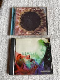 2 CDs - Tracy Chapman & Alanis Morissette