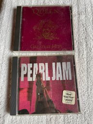 2 CDs Queen & Pearl Jam