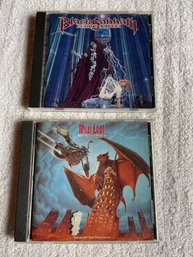 2 CDs Black Sabbath & Meat Loaf