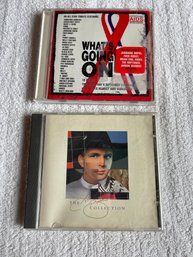 2 CDs.    Artists  Against AIDS Worldwide Whats Goibg On & Garth Brooks