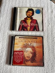 2 CDs Mary J Blige & Lauren Hill