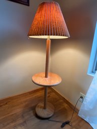 Vintage - Modern Pleated Floor Lamp Creative Solid Wood Copper