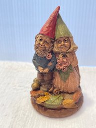 Tom Clark 1987 Bride And Groom Gnome Figurine #5005