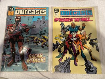 2 Outcasts Comic Books