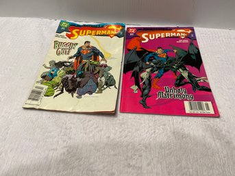 2 - Superman Comic Books
