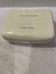 New - Spin Spa Facial Cleaning Kit Microdermabrasion Skin Care Electric Cleansing ToolSpin