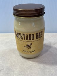 New - Backyard Bee Candle