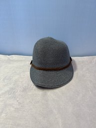 Cruise Club Braided Woven, Round Top With Brim