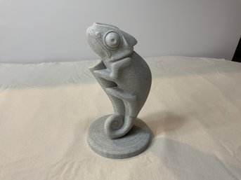 3D Chameleon Art Piece