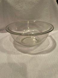 Vintage Pyrex # 323 Clear 1.5 Liter Glass Mixing Bowl