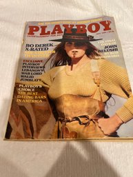 Playboy July 1984, Playmate Liz Stewart, Bo Derek, Ad Ventures With Robin
