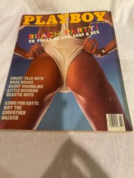 Playboy Magazine: July 1987 - BEACH PARTY! 20 PAGES OF SUN, SURF & SEX