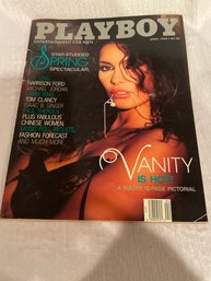 Playboy Publishing Playboy Adult Magazine:April 1988