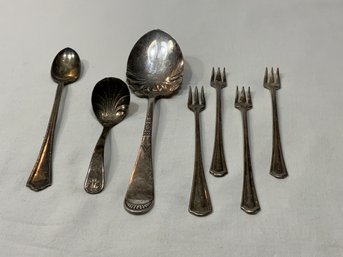 Lot Of Silver Plated Utensils