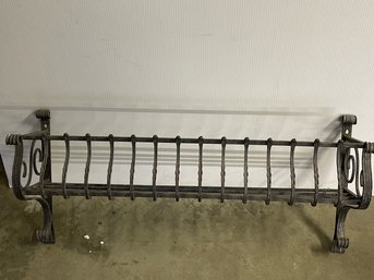 Cast Iron Wall Hanging Planters / Very Heavy