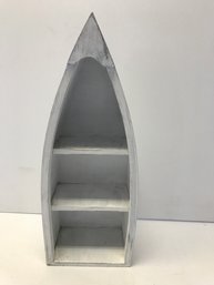 Wooden Boat Shelf, Used As Shown