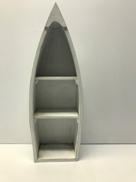 Wooden Boat Shelf - Used As Shown