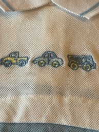 New - 6/9 Months Basic Edition Boys Outfit/ Cars & Trucks