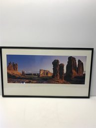 Eternal Rhythms / Arches National Park Framed Print