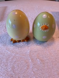 Easter Salt And Pepper Shakers EGG & CHICK,