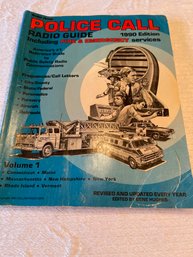Police Call Radio Guide Directory 1981 Volume 5 Radio Shack Vintage Mid West