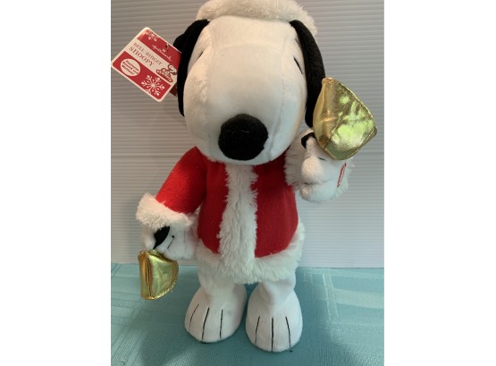 Hallmark Bell-Ringer Snoopy-Sound And Motion-12 Inches High-like New