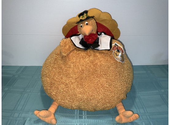 Plush Tom Turkey 13 Inches High,20 Inches Wide-new