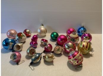 Misc Vintage Glass Tree Ornaments