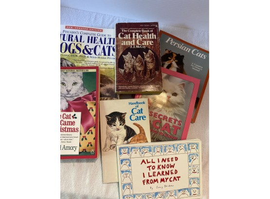 Large Cat & Dog Book Lot