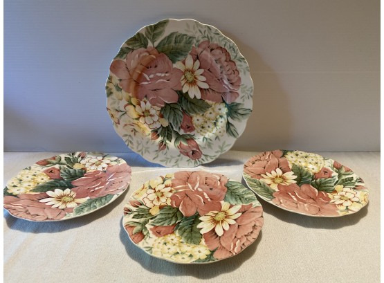 Nikko Tableware, English Garden - 1 - 11 Plate, 3 - 8 Plates