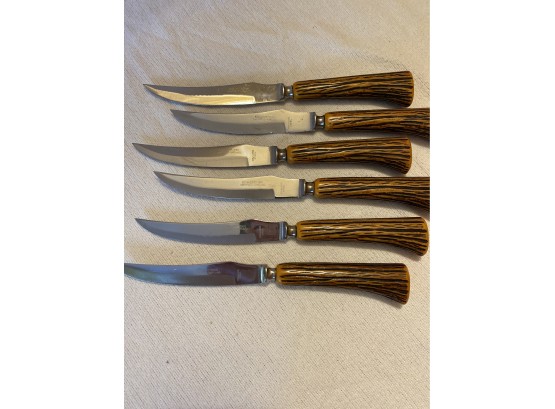 Englishtown Stainless Steel Steak Knives - 6