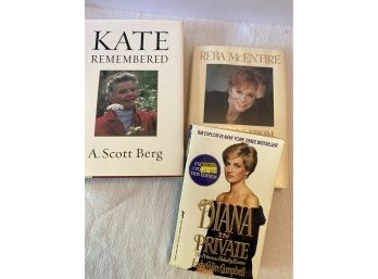 Famous Women In History Books, Princess Diana, Katherine Hepburn, Reba McEntire