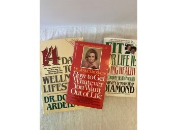 3 Paperback Life Coaching & Wellness Books