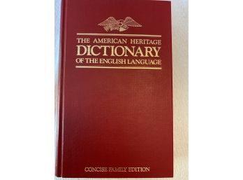The American Heritage Dictionary Of The English Language - Like New