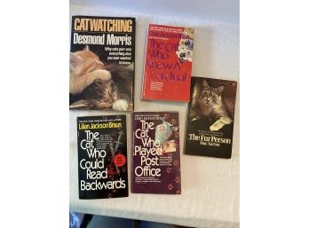 Cat Book Lot - All In Good Condition