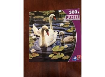 New/ 300 Piece Puzzle /swans