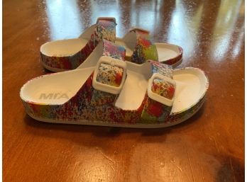 Mia Girls Colorful Sandals, NEW