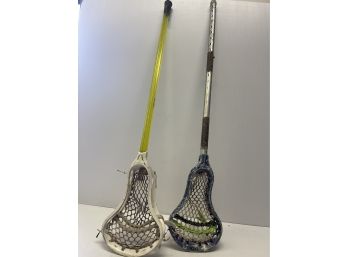 2 Lacrosse Sticks - Used