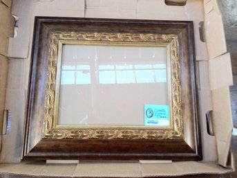 NEW Antique Brush Gold ART Picture Frame With Glass 20'