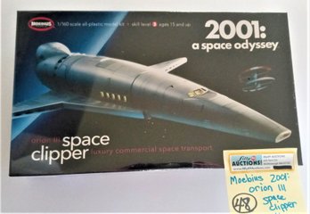 NIB Moebius 2001: Orion III Space Clipper Model Kit 1/160 New Old Stock