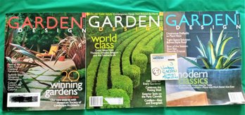 GARDEN DESIGN MAGAZINES (3) Vintage Landscapes Garden 2005 Fall Collector's Issue