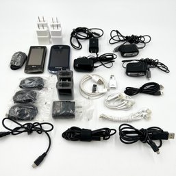 Huge Lot Of SAMSUNG, MOTOROLA, LG Phones & Accessories - NEW And USED