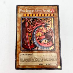 Yu-Gi-Oh! TCG - SECRET RARE Uria, Lord Of Searing Flames (CT03-EN005) Card, Collectible Tin Series 3 - YuGiOh