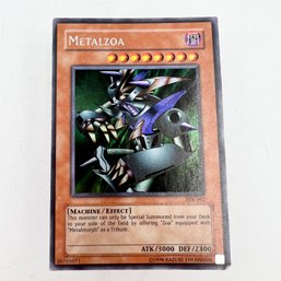 Yu-Gi-Oh! TCG - PRISMATIC SECRET RARE Metalzoa (TFK-002) Card, Falsebound Kingdom Promos - YuGiOh